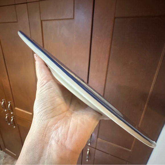 Flat blue plate - Picture 2 of 5